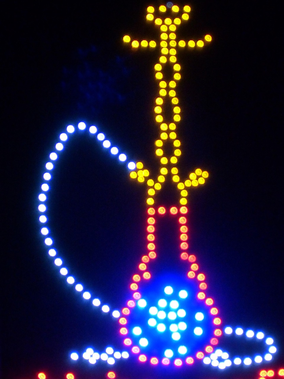 led light, light, advertisement, hookah, multicoloured, coloured, advertising, hookah, hookah, hookah, hookah, hookah